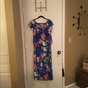 Tiered maxi dress by SG